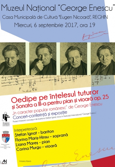 Oedipe pe înțelesul tuturor și Sonata a III-a op 25, ”în caracter popular românesc” de George Enescu